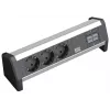 Stromverteiler Bachmann Desk 1 3 AC-Steckdosen Schwarz
