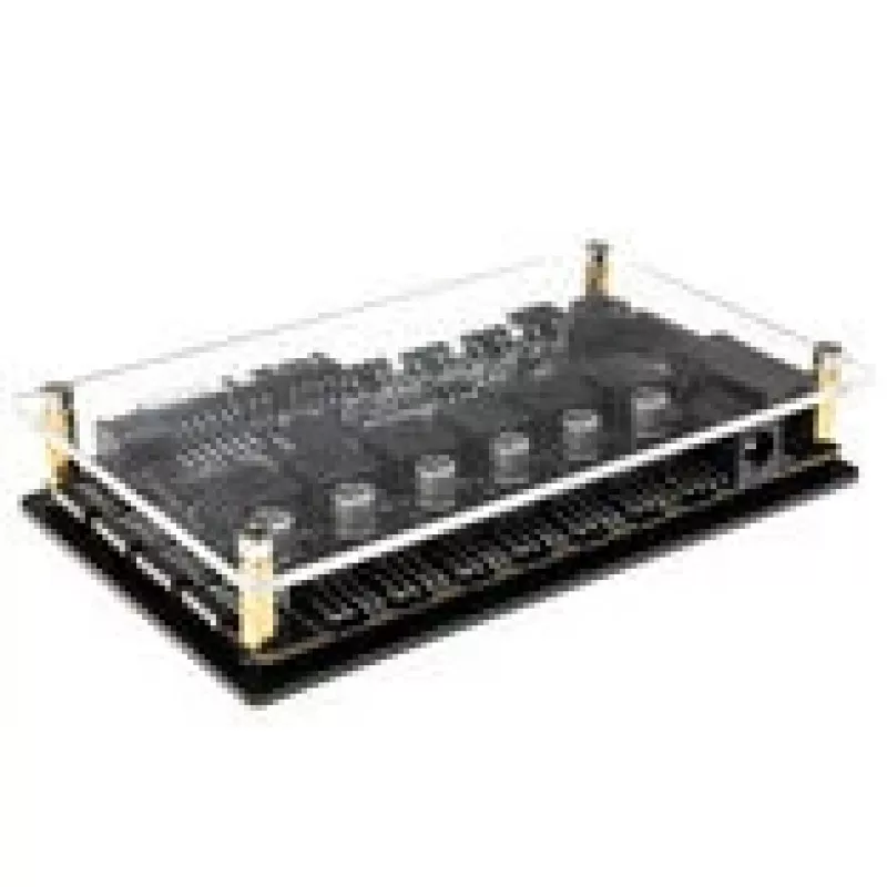 Lamptron Auto-Controller CT630 PWM ARGB — kompakter PWM-ARGB-Lüfter/Controller, schwarz