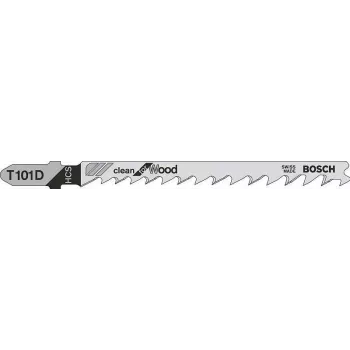 Stichsägeblatt Bosch T 101 D Clean für Holz