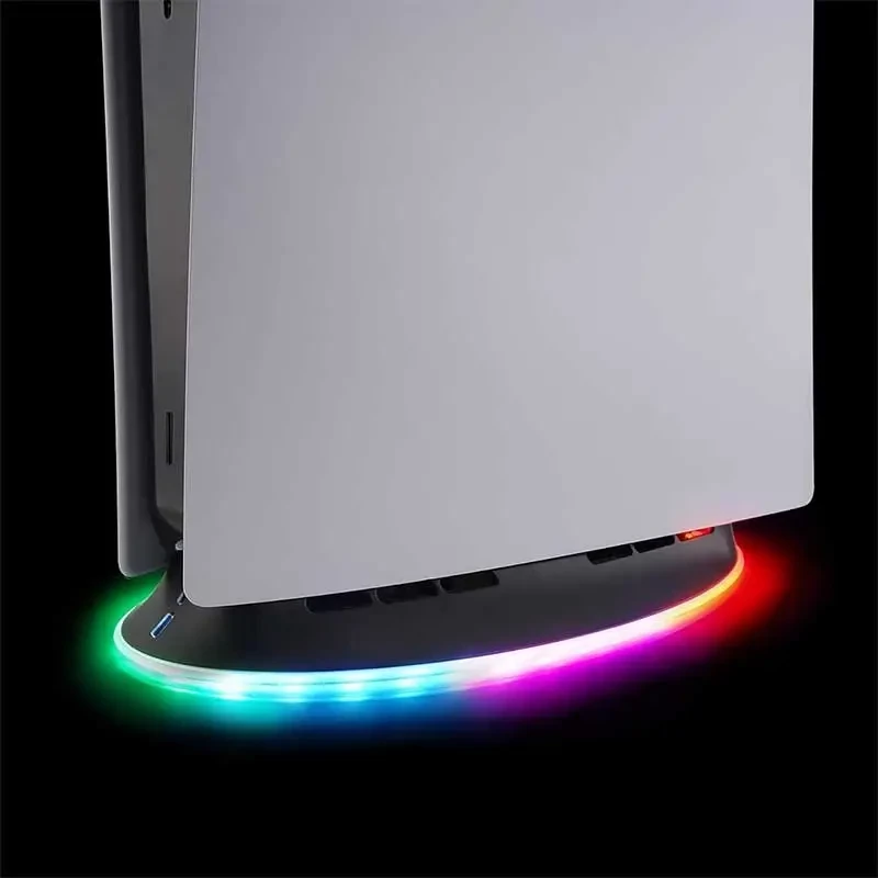 Kühlständer SUBSONIC SA5656 für PS5 und PS5 schlank mit LED-Beleuchtung, Multi-Lüfter-Kühlung, USB-betrieben