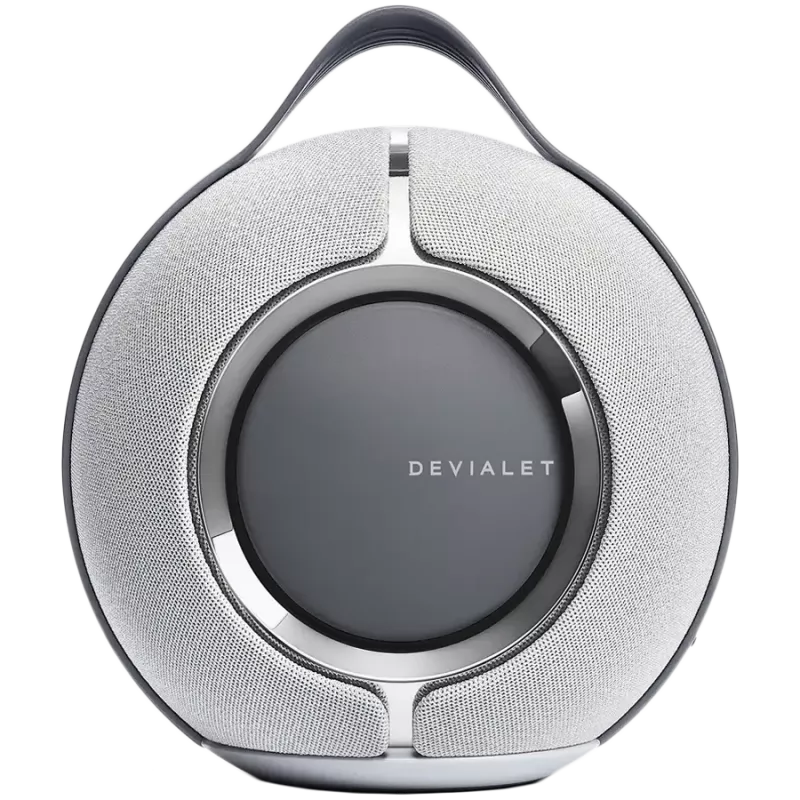 Devialet Mania Hellgrau mit Dock