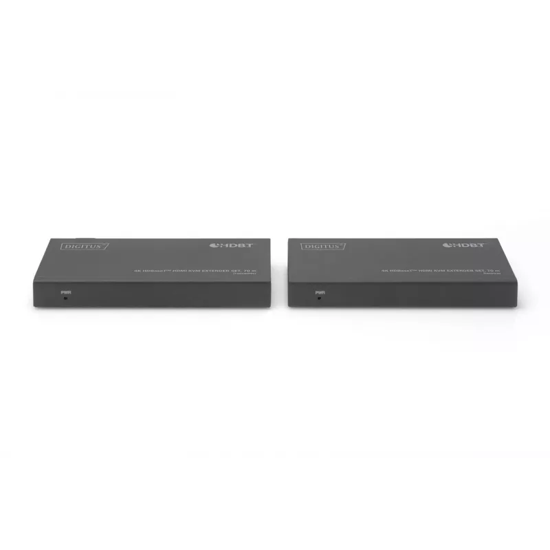 KVM Extender Set Digitus 4K HDBaseT HDMI 70 m Kabelgebunden