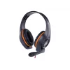 Kabelgebundenes Gaming-Headset GEMBIRD GHS-05-O, ohrumschließend, 20–20000 Hz, 2 m Kabel, 250 g, orange/schwarz