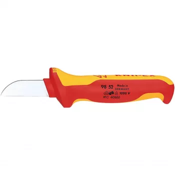 Knipex 98 52 Universalmesser Orange, rot Feststehendes Messer