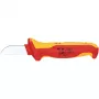 Knipex 98 52 Universalmesser Orange, rot Feststehendes Messer