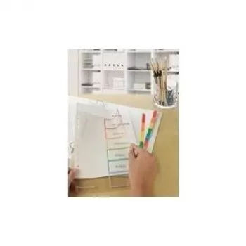 Index-Register AVERY ReadyIndex PP 6 Tabs A4 transparent