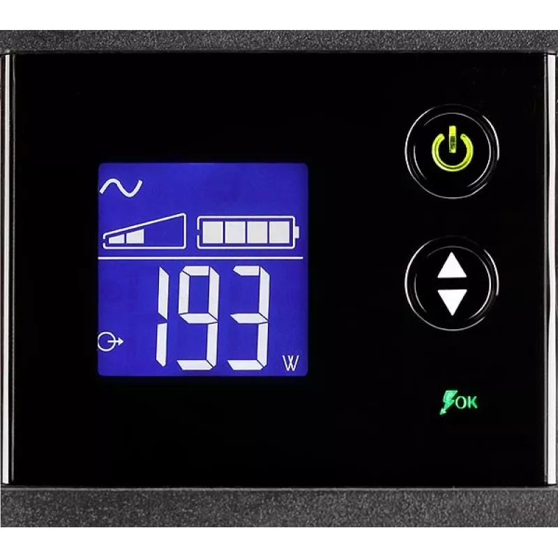 Unterbrechungsfreie Stromversorgung EATON Ellipse PRO 1600 FR, Line-Interactive 1,6 kVA / 1000 W, Tower, 8x Typ-E-Steckdosen, LCD