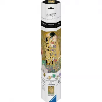 Ravensburger Malen-nach-Zahlen-Set CreArt ART Collection — Der Kuss (Klimt) 23916, Leinwandset