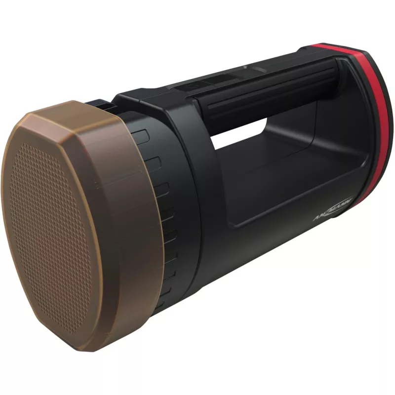 Hand-Taschenlampe Ansmann HS20R Pro Schwarz Rot LED 10400 mAh