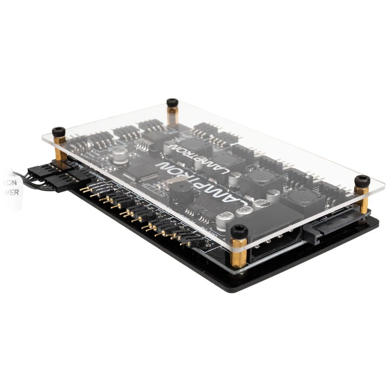 Lamptron PCI RGB-Lüfter- und LED-Controller SM436 Sync Edition, schwarz