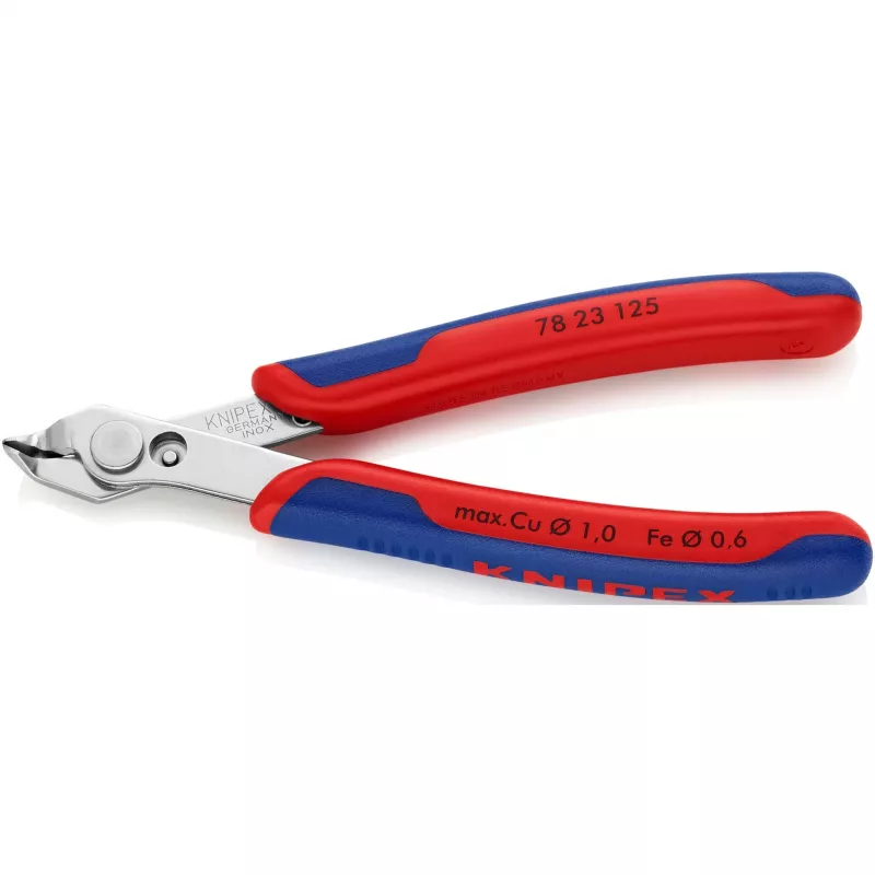 Knipex Super-Knips 78 23 125 Elektronik- und Feinmechanik-Seitenschneider ohne Facette 125 mm