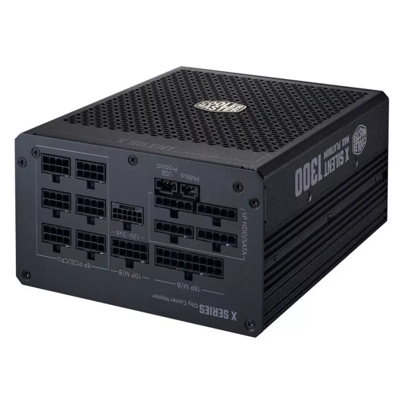 Netzteil Cooler Master X Silent MAX Platinum 1300W – ATX-Netzteil, 1300W Ausgangsleistung, Platinum-Effizienz