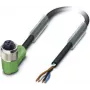 Phoenix Contact Sensor-/Aktor-Kabel M12 (90°) Buchse offen 3,00 m (SAC-4P- 3,0-PUR/M12FR)