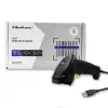 Qoltec 1D Laser Barcode Reader | USB | Schwarz