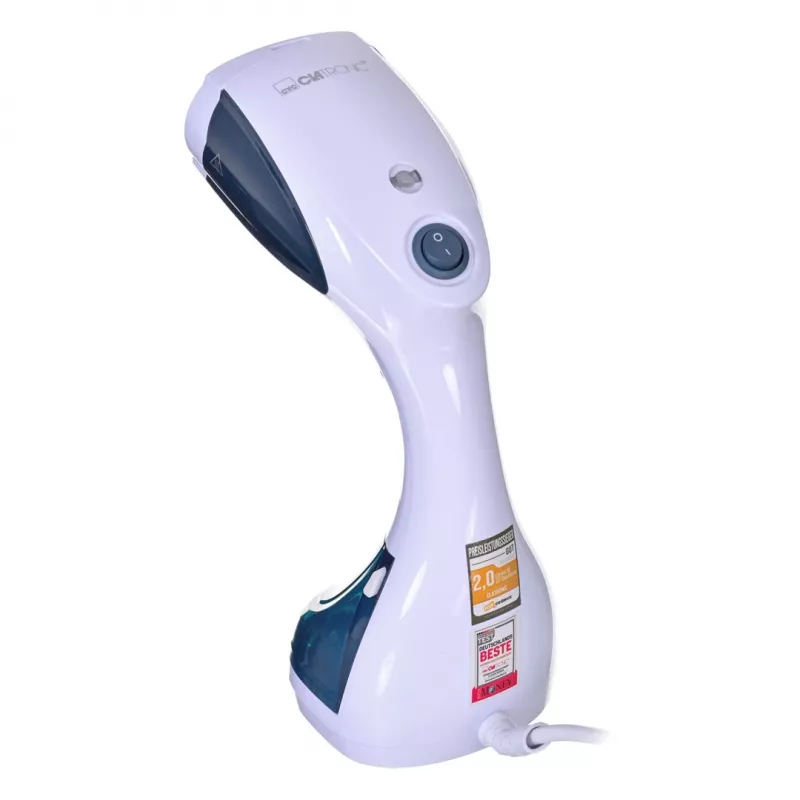 Hand-Dampfglätter CLATRONIC DB 3717 — 1100 W, 200 ml Tank, ~20 g/min Dampf, Keramiksohle