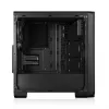 PC-Gehäuse MODECOM Oberon Pro Midi Tower — schwarz, unterstützt ATX/microATX/ITX, 7 Erweiterungsslots, bis zu 395 mm GPU, 5 HDD/3 SSD-Schächte