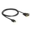 DeLOCK 85652 Video-Kabel-Adapter 1 m HDMI Typ A (Standard) DVI Schwarz (85652)