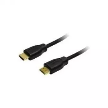 Logilink High Speed with Ethernet - Video-/Audio-/Netzwerkkabel - HDMI - HDMI, 19-polig (M) - HDMI, 19-polig (M) - 1 m - Schwarz (CH0035)