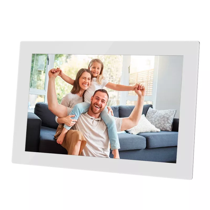 Agfa Photo APF1000 Wi-Fi Glas Digitaler Bilderrahmen 10 weiß