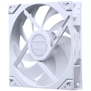 Phanteks M25 Gen2 140 mm PWM D-RGB Reverse-Blade-Gehäuselüfter - Weiß