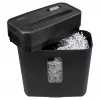 Aktenvernichter SAVIO ND-01, Kreuzschnitt 4 x 32 mm, 11 L Behälter, 230 W, schwarz, 72 dB