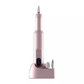 Elektrische Nagelfräse Extralink EX.31993 kabellos pink für Maniküre und Pediküre