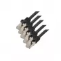 Netzwerkkabel S/CONN Cat. 7 S/FTP 1 m Schwarz