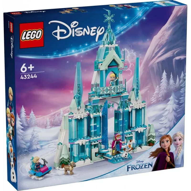Konstruktionsspielzeug LEGO Disney Princess Elsas Winterpalast 43244 — Bauset für fantasievolles Spiel