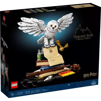 LEGO Hogwarts Icons Collectors Edition 76391 — 3010 Teile, 3 Minifiguren, 18+