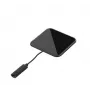 Kabelloses Ladepad Tellur WCP03 10W Qi-zertifiziert Gehärtetes Glas, Schwarz