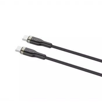 USB-C-auf-USB-C-Kabel FIXED FIXDB-CC2-BK — 2 m, 100 W, fest nicht abnehmbar