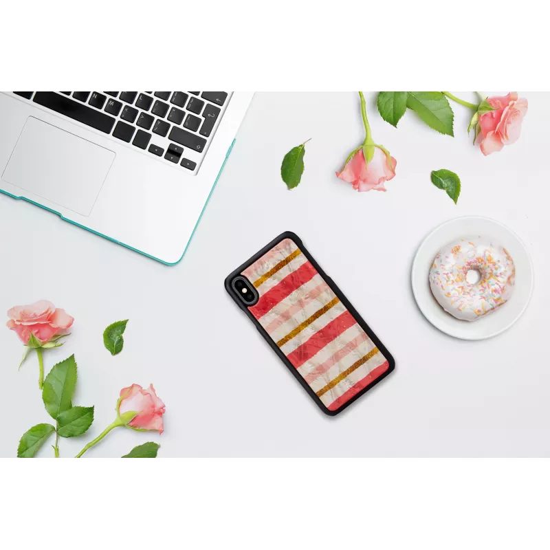 Handyhülle iKins für iPhone XS Max — schwarz, Shortcake-Design