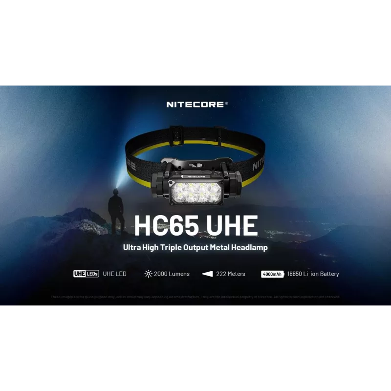 Nitecore HC65 UHE Stirnlampe