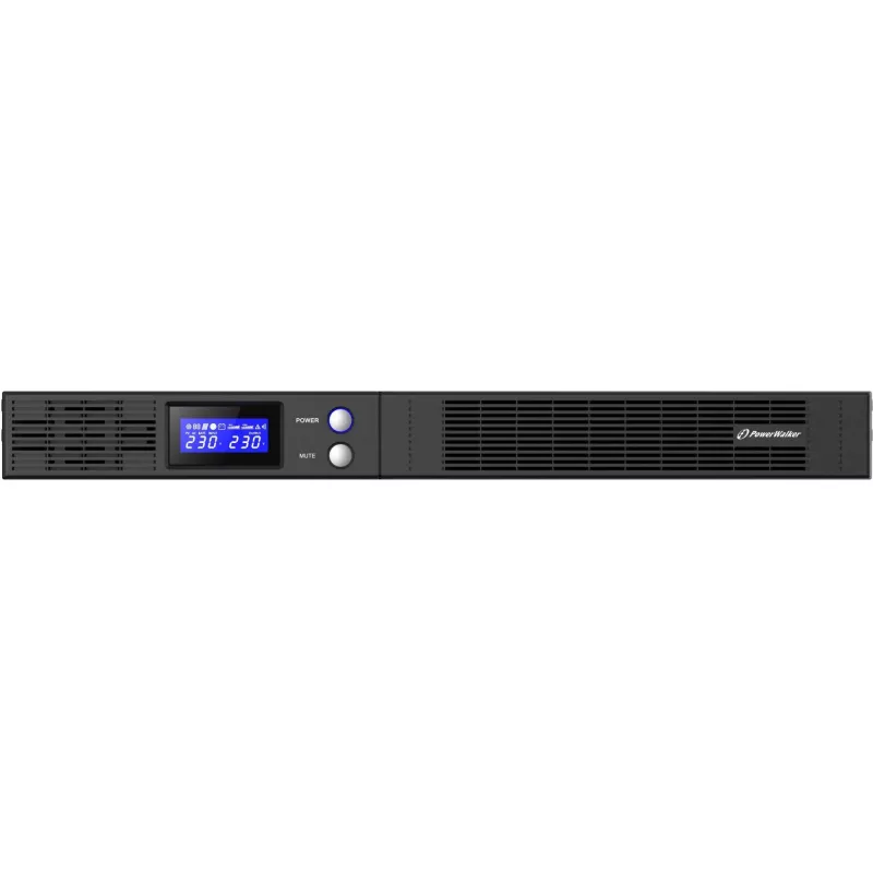PowerWalker VI 1000 R1U 1 kVA 600 W 4 AC-Ausgänge