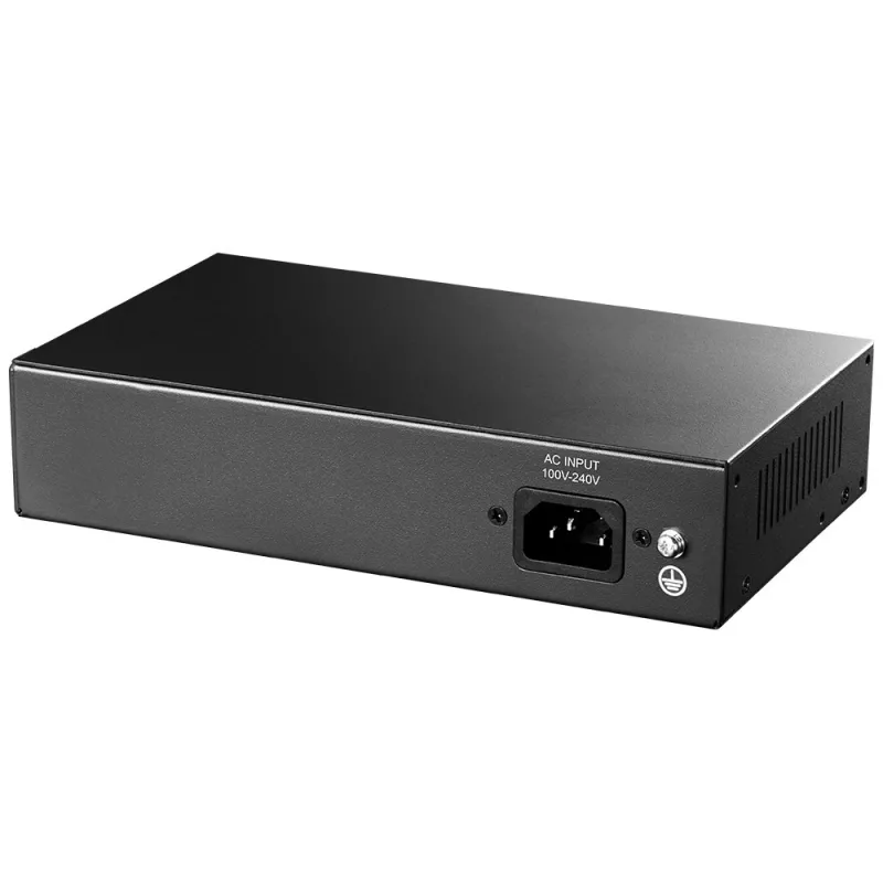 Netzwerk-Switch Cudy FS1006P Fast Ethernet 6-Port (4 PoE, 1 PoE+) 10/100 Mbit/s, 1,2 Gbit/s Bandbreite, Metallgehäuse, Rack-/Wandmontage