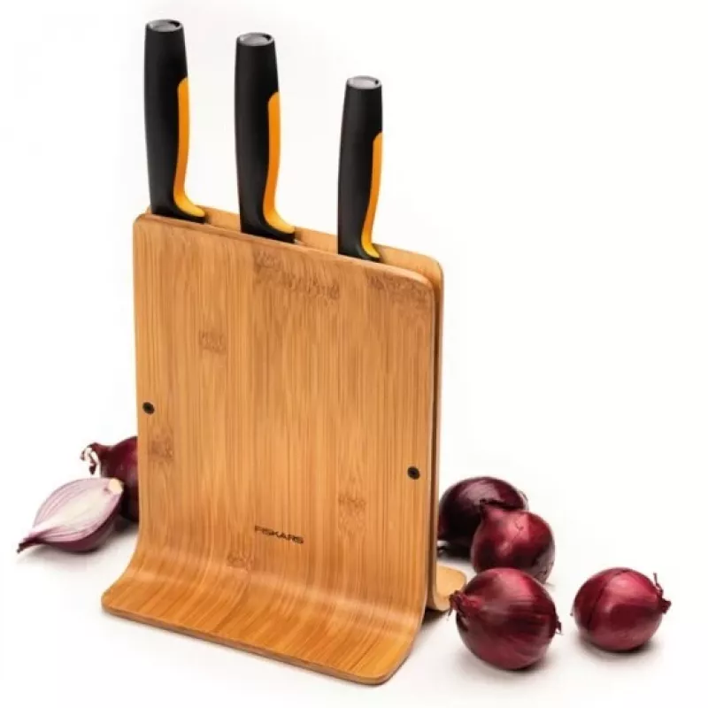 Fiskars Functional Form 4 Stück Schlitz-Messerblock