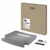 Stapelset-Verbinder WHIRLPOOL C00855467 für 60 x 60 cm Waschmaschine und Wäscheständer, ausziehbare Ablage, Gurt und Antirutsch-Pads