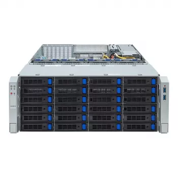 4U Rack Server GIGABYTE S453-S70-AAV1 — Dual-Sockel LGA4677, DDR5, 16 DIMM, 38x 2,5 Zoll/M.2, 1600W redundantes Netzteil (80 PLUS Titanium)