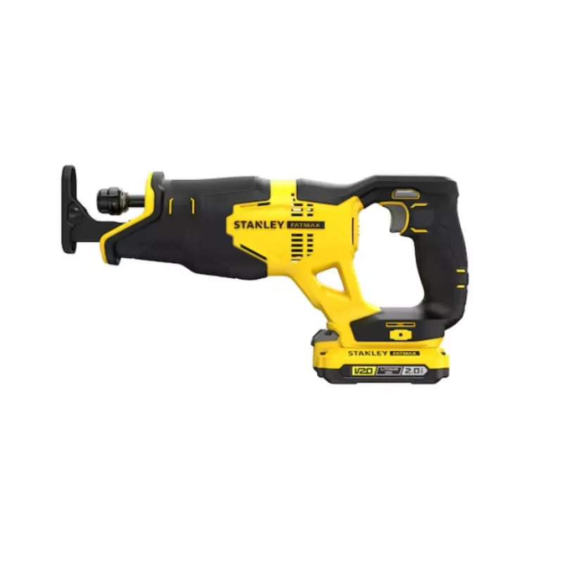 Säbelsäge STANLEY 20V Max mit 2 x 2,0Ah Akkus und Tragekoffer