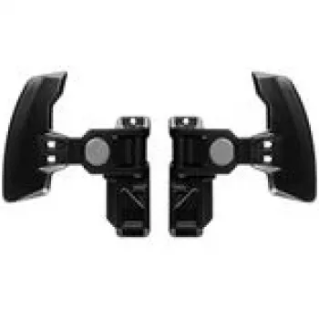 Schaltwippenmodul Simagic S409 schwarz — modulares Wippen-Add-on für Simagic-Lenkräder