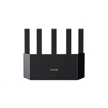 Tischrouter TENDA TX12L Pro Dualband Wi‑Fi 6 (802.11ax), 2402 Mbit/s, 5 externe Antennen, Gigabit LAN, 3x RJ‑45