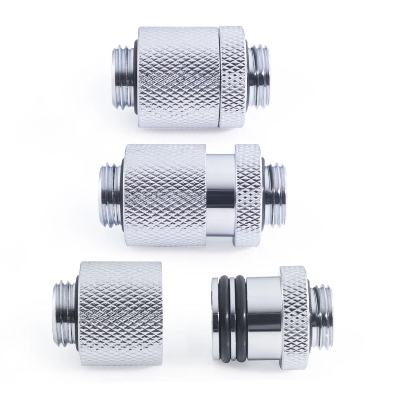 Kühlerhalterung Alphacool ES D-Plug Chrom Messing 2 cm 35 g