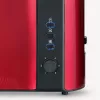 Toaster Severin AT 2217 2 Scheiben 800 W Schwarz Rot