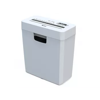 Aktenvernichter TRACER Tracer 47584 — Kreuzschnitt 6 mm, bis zu 5–6 Blatt, 10 L Behälter, weiß