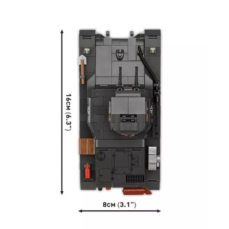 Bausatz Cobi Panzer I Ausf. B – 654 Teile, detailliertes Modellbausatz