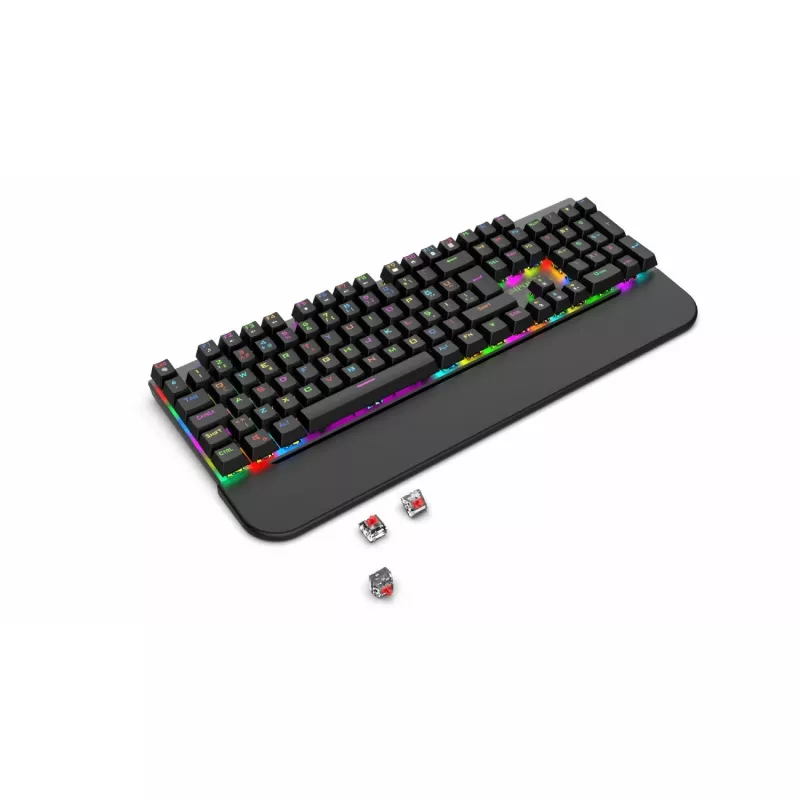 Incase Gaming Keyboard IKG-443 Mechanisch, RGB, dt. Layout