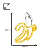 Dekorative Neonleuchte MANTA SNL01WHT – helles, farbenfrohes Design, wandmontierte Akzentbeleuchtung