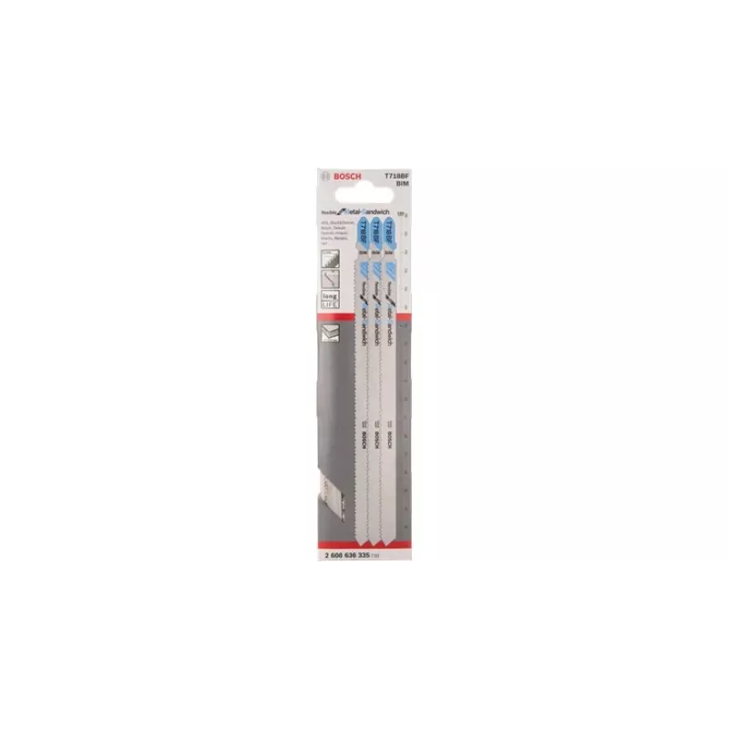Bosch T 718 BF Flexible for Metal-Sandwich Stichsägeblätter
