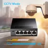 Netzwerk-Switch Cudy GS105 — 5-Port-Gigabit-Ethernet (10/100/1000), schwarz, 5 V DC Netzteil enthalten