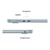 Apple MacBook Air 15 M4 Polarstern MW1J3D/A Apple M4 Chip mit 10-Core CPU 10-Core GPU, 16GB RAM, 256GB SSD (MW1J3D/A)